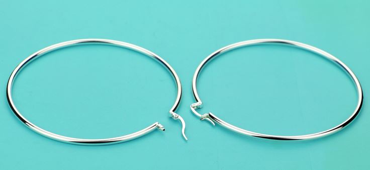 Sterling Silver Hoops